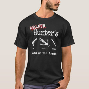 歩行者のハンター用具 Tシャツ