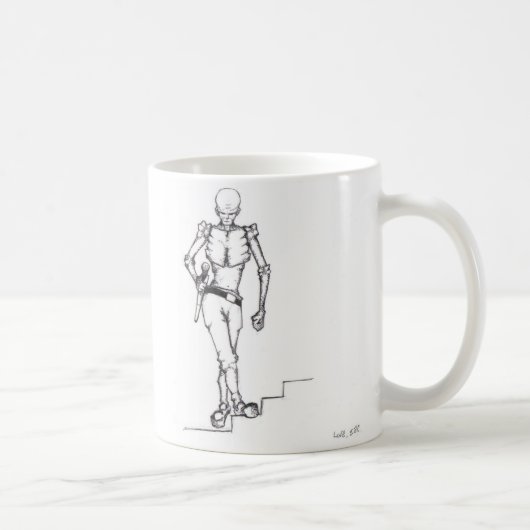 歩行者のマグ コーヒーマグカップ (右)