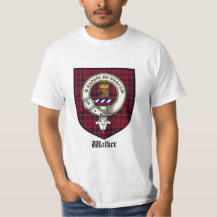 歩行者の一族はTシャツ/歩行者のタータンチェックの頂点に達します Tシャツ