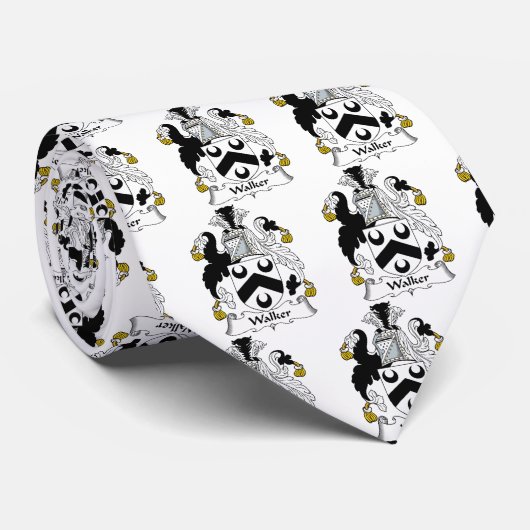 歩行者の家紋 ネクタイ (ロール)