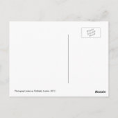 歩行者は道を選びますか。 郵便はがき ポストカード (裏面)