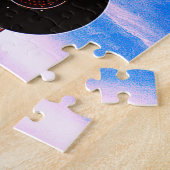 歩行者ゲートとの踏切 ジグソーパズル (側面)