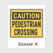 歩行者横断歩道 シール (シート)