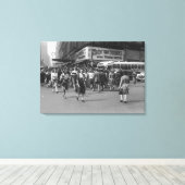 歩行者2 キャンバスプリント (インサイチュ (ウッドフロア))