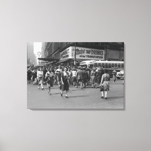 歩行者2 キャンバスプリント (正面)