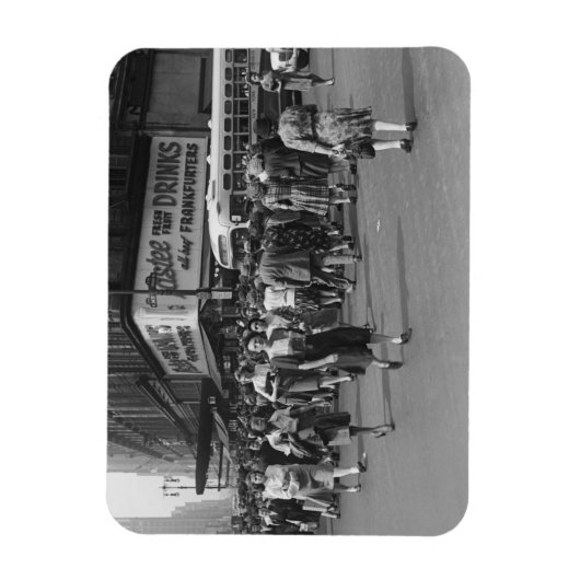 歩行者2 マグネット (縦)