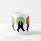 歩行者 コーヒーマグカップ (中央)