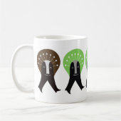 歩行者 コーヒーマグカップ (左)