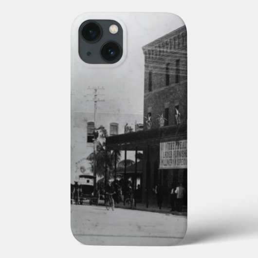 歩行者、サイクリストおよび馬キャリッジ Case-Mate iPhoneケース (裏面)