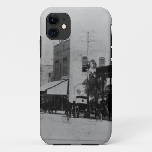 歩行者、サイクリストおよび馬キャリッジ Case-Mate iPhoneケース (裏面)