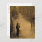 歩行者 ポストカード (正面/裏面)