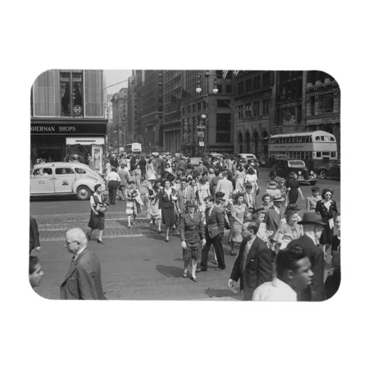 歩行者 マグネット (横)