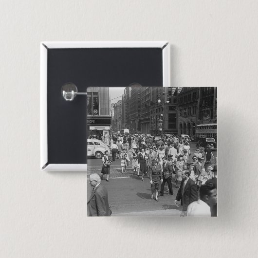 歩行者 缶バッジ (正面&裏面)