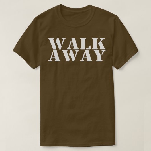 歩行運動遠くにキャンペーン Tシャツ (デザイン正面)