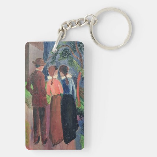 歩行1914年 キーホルダー (裏面)