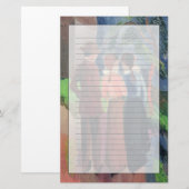 歩行1914年 便箋 (正面/裏面)