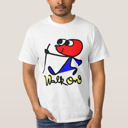 歩行 Tシャツ (正面)
