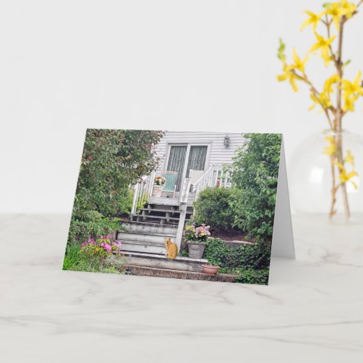 歩調を合わせる カード (黄色い花)