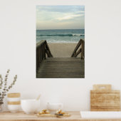 歩道からビーチ ポスター (キッチン)