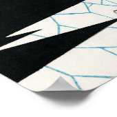 . .歩道にある美術世界の花 ポスター (角)