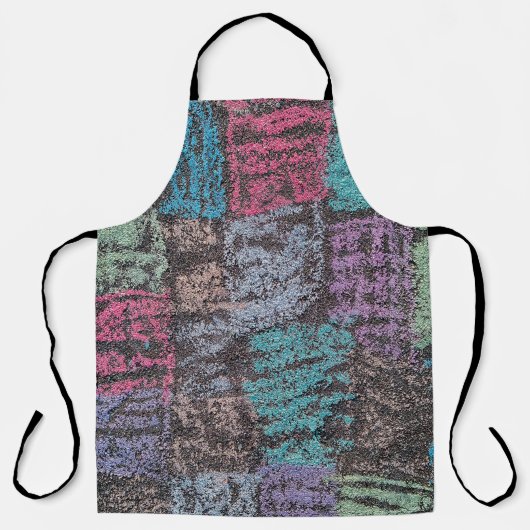 歩道のチョーク エプロン (正面)