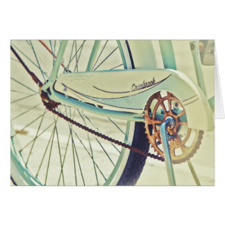 歩道の古いバイク