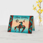 歩道の折り畳まれたグリーティングカードの末尾 カード (黄色い花)