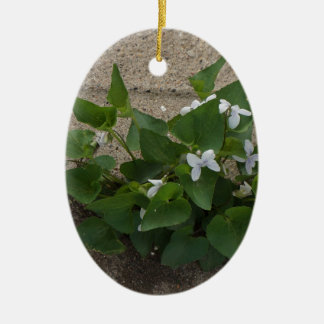 歩道の花 セラミックオーナメント