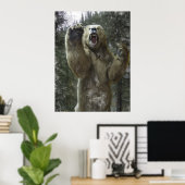 歩道を攻撃する ポスター (ホームオフィス)