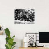 歩道カフェ ポスター (ホームオフィス)