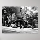 歩道カフェ ポスター (正面)