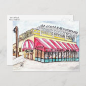 歩道カフェ ポストカード (正面/裏面)