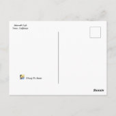 歩道カフェ ポストカード (裏面)