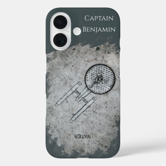 歩道宇宙船サプライズデザイン Case-Mate iPhoneケース (裏面)