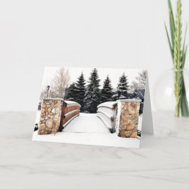 歩道橋の上に カード