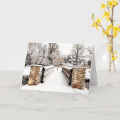 歩道橋の冬を越えて カード (黄色い花)