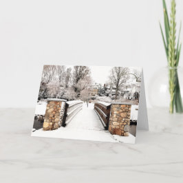 歩道橋の冬を越えて カード