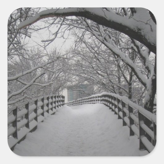 歩道橋 スクエアシール (正面)