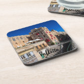 歩道橋、バレッタの階段と狭い通り コースター (左側)