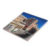 歩道橋、バレッタの階段と狭い通り タイル (側面)