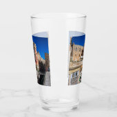 歩道橋、バレッタの階段と狭い通り タンブラーグラス (左)