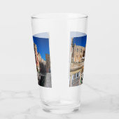 歩道橋、バレッタの階段と狭い通り タンブラーグラス (右)