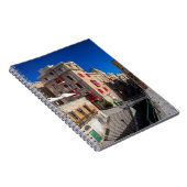 歩道橋、バレッタの階段と狭い通り ノートブック (右側)