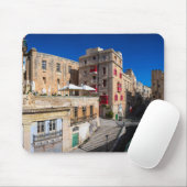 歩道橋、バレッタの階段と狭い通り マウスパッド (マウス)