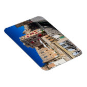 歩道橋、バレッタの階段と狭い通り マグネット (右側)