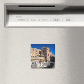 歩道橋、バレッタの階段と狭い通り マグネット (インサイチュ (食洗機))