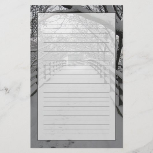 歩道橋 便箋 (正面)