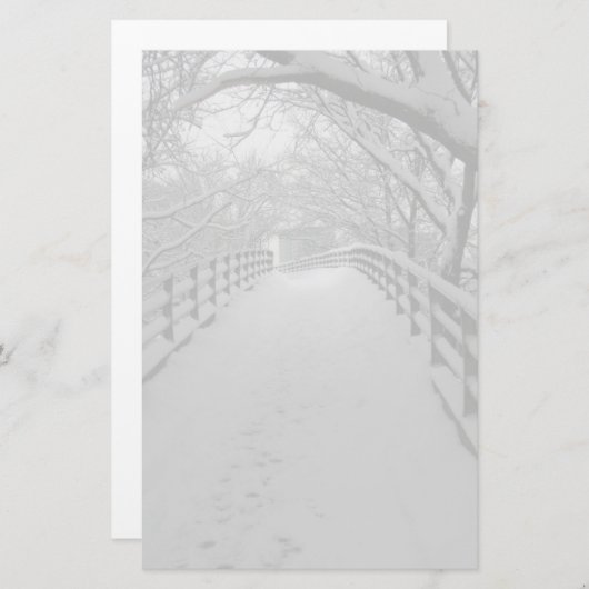 歩道橋 便箋 (正面/裏面)