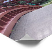 歩道橋 – 平等院 ポスター (角)