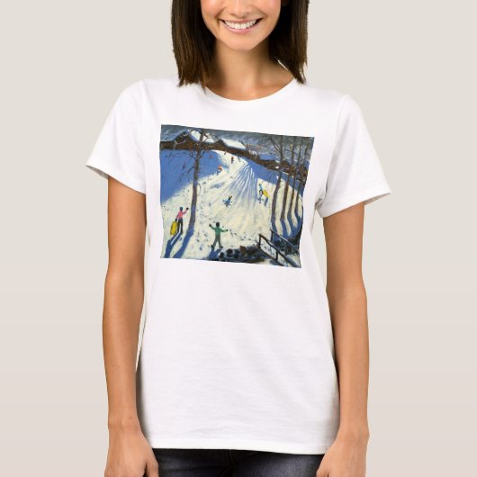 歩道橋Morzine Tシャツ (正面)